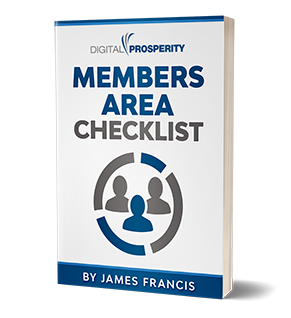The Members Area Checklist